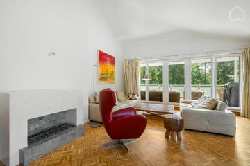 Exklusive Penthouse Wohnung mit Blick ins Grüne und großer Terrasse