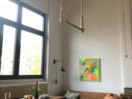 Ein bemerkenswertes und inspirierendes Atelier mit 6m hoher Decke, ruhig gelegen im Herzen von Wilmersdorf, nahe dem Ku…