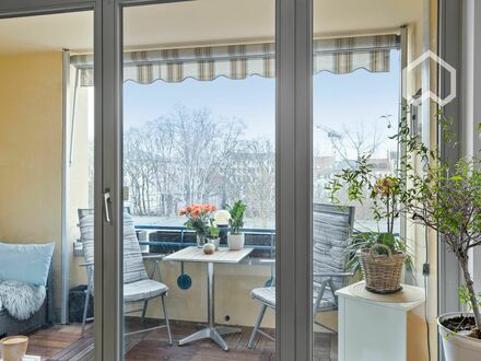 Leipzig Zentrum: Apartment mit Sübalkon und Wanne - für Geschäftreisende, Urlauber und Familien