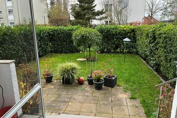 MÖBLIERTE WOHNUNG MIT GARTEN UND TERRASSE AM RHEIN