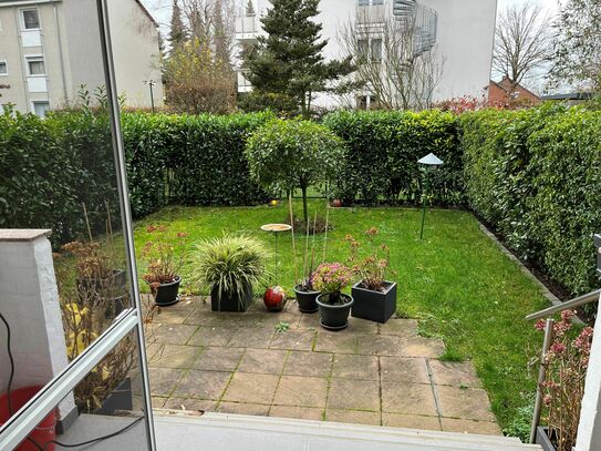 MÖBLIERTE WOHNUNG MIT GARTEN UND TERRASSE AM RHEIN