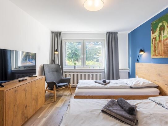 Glück Auf Appartement Am Stadtpark Classic, Duisburg - Amsterdam Apartments for Rent