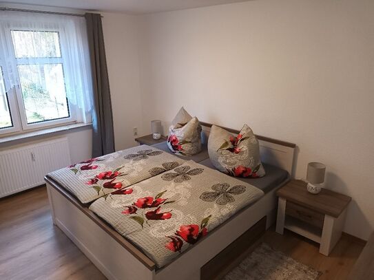 Appartement im Grünen mit Familienhund Benno