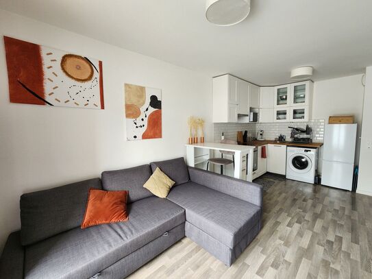 Spacious 1-bedroom apartment + parking - Fully furnished - Appliances included