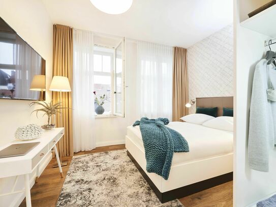 Designer Apartment im Zentrum von Mitte mit Spa- und Fitnessraumnutzung