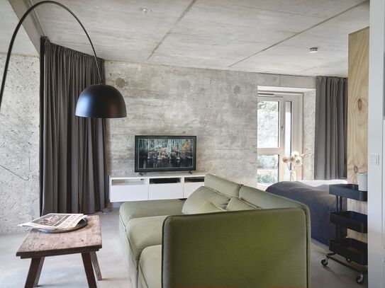 Gorgeous studio in a former bunker (Hamburg-Ottensen)