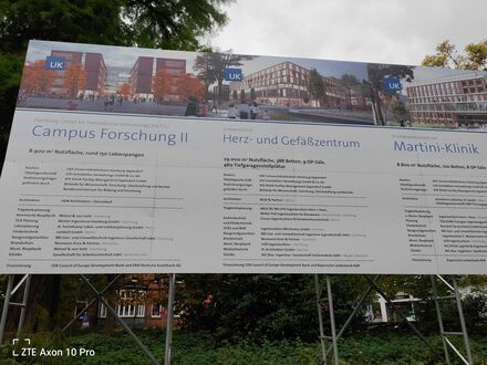 Lichtdurchflutetes Wohnung naehe Eppendorfer Baum /Uni Klinik