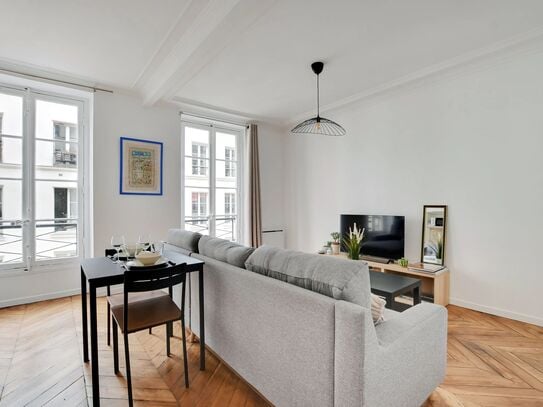 Lovely 1-Bedroom Flat Near Grands Boulevards - Fully Equipped