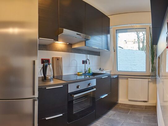 Chic 1.5 room apartment in the heart of Dortmund with terrace, Dortmund - Amsterdam Apartments for Rent