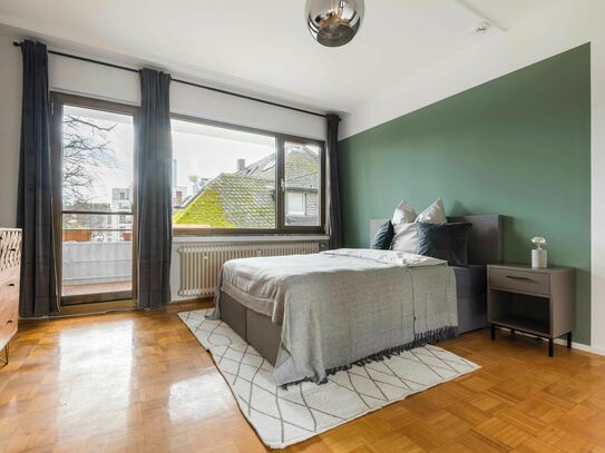 WG-ZIMMER: Moderne, ruhige Wohnung auf Zeit in beliebtem Viertel