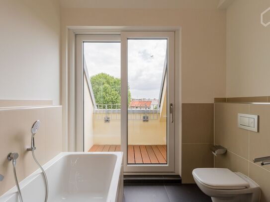 New attic with two terraces in Neukölln, Berlin - Amsterdam Apartments for Rent