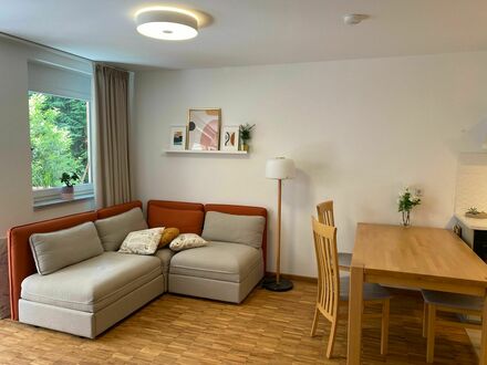 Ruhige & neue Wohnung auf Zeit | Einmalig: 2 Zi. WHN Grünoase in Toplage Bockenheim – Vollmöbliert