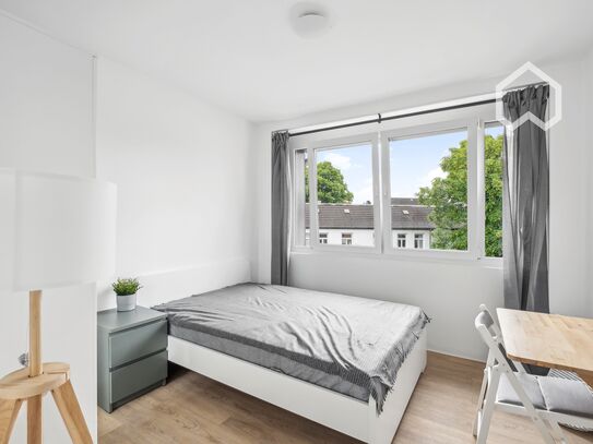 Co-Living: Fantastische Wohnung mit Balkon nähe Alster