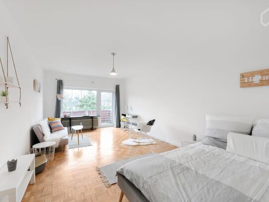 Gemütliche Singlewohnung, 42qm mit sonnigem Balkon in ruhiger Wohnlage im Hamburger Osten/ Rahlstedt Oldenfelde