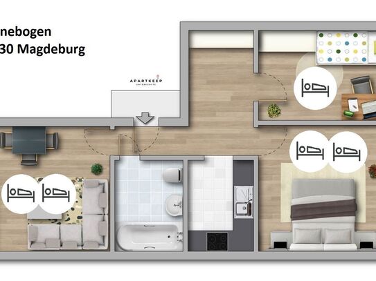 Apartkeep Magdeburg 29