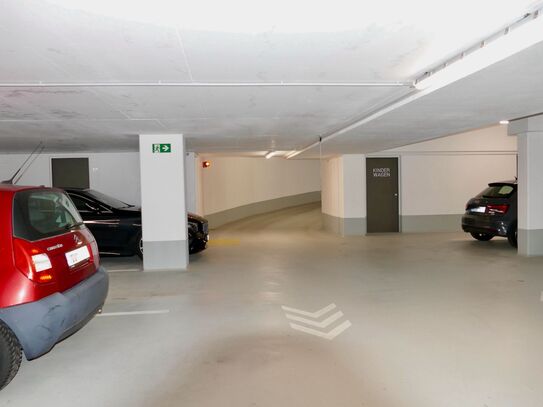 New and centrally located apartment with underground parking space