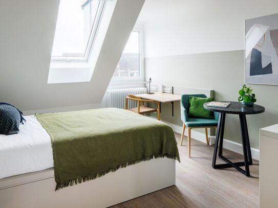 Furnished short-term studio in city centre, Aachen - Amsterdam Apartments for Rent