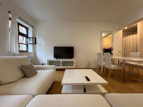 Modernes, voll ausgestattes Apartment in bester Lage in der Leipziger Innenstadt