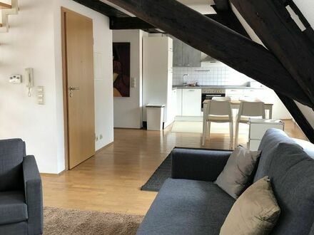 Modisch möblierte Maisonette Wohnung in Speyer | Fashionably furnished maisonette apartment in Speyer