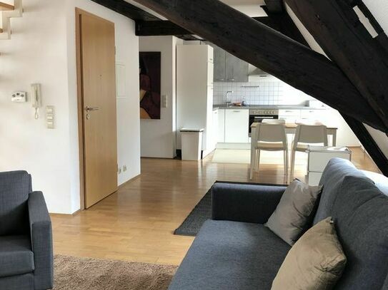 Fashionably furnished maisonette apartment in Speyer