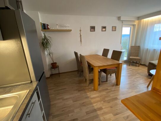 Bright 3-room apartment on the ground floor with terrace and parking space in Hersbruck