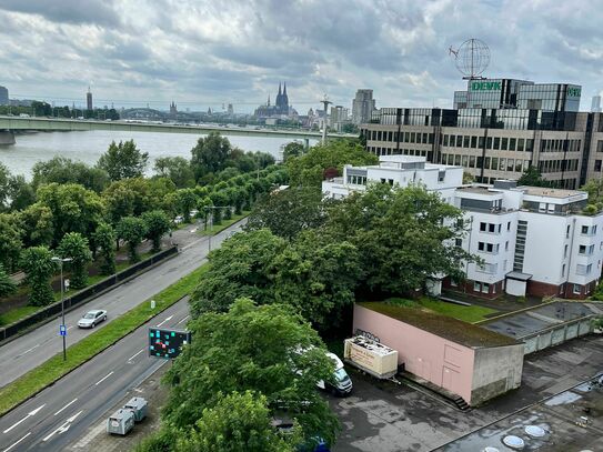 Fantastische Wohnung in Köln mit Rheinblick