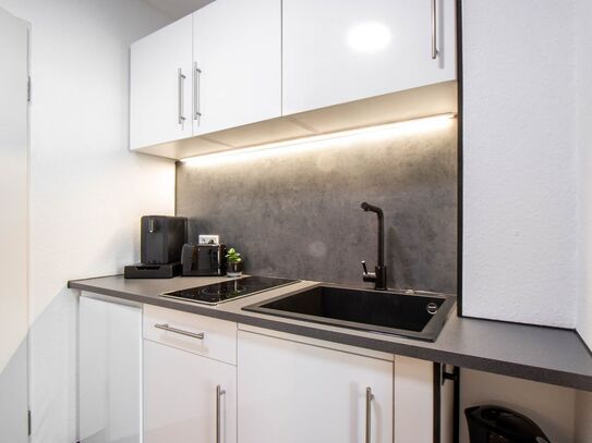 Black&Yellow Designer Apartment Bielefeld