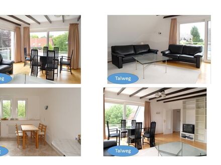 Sehr Schöne 3 Zimmer Wohnung mit Balkon in bevorzugter, gut angebundener & ruhiger Lage in Düsseldorf | Lovely furnishe…