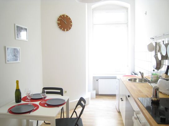 Bright 1,5-room apartment in the heart of Kreuzberg