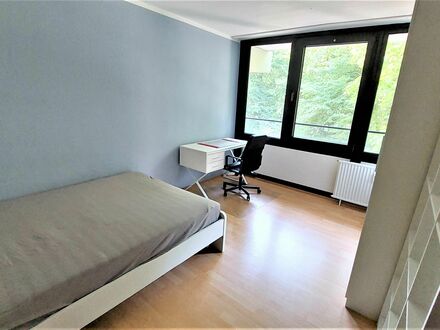 kostenloses Parking, helles Zimmer, Balkonzugang | bright room, balcony access, free parking