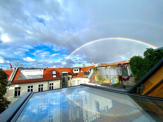 Beautiful penthouse with view over Berlin