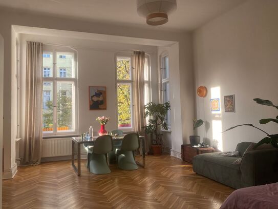 Sublet cozy 102qm Altbau 3-rooms Apartment, Kreuzberg, Berlin - Amsterdam Apartments for Rent