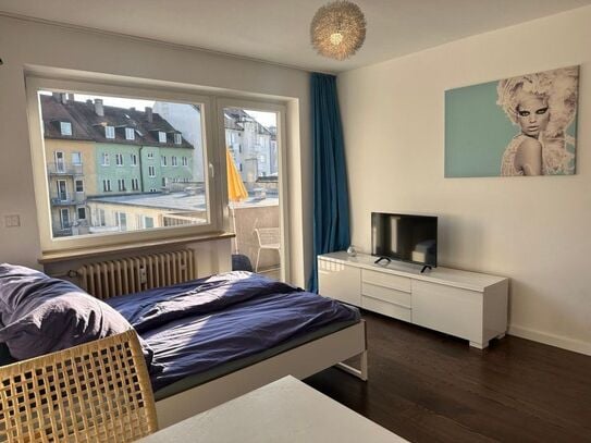 Wonderful flat with balcony close to Mannheim central station