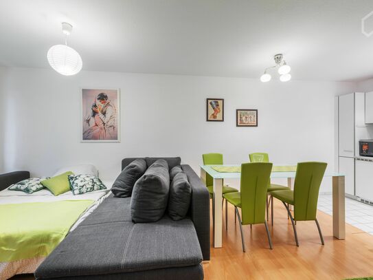 Helle 1-Zimmer-Wohnung mit Balkon in Stuttgart Hedelfingen