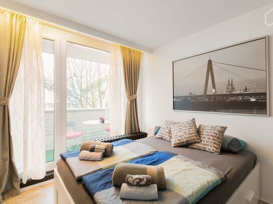 Cosy 22 sqm apartment in Cologne Bayenthal, Koln - Amsterdam Apartments for Rent