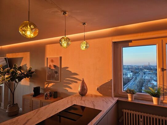 Stylische Sunset-Wohnung in Augsburg