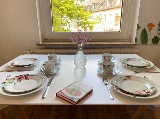 „Summer garden“ flat next to Duisburg Hbf and 10 min. from Düsseldorf Hbf, Duisburg - Amsterdam Apartments for Rent