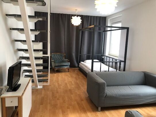 STUDIO B - spacious modern duplex studio studio, Dusseldorf - Amsterdam Apartments for Rent