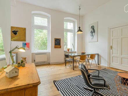 Moderne Zweizimmerwohnung in Berlin-Kreuzberg | Badewanne | Siebträger-Kaffeemaschine | Altbau