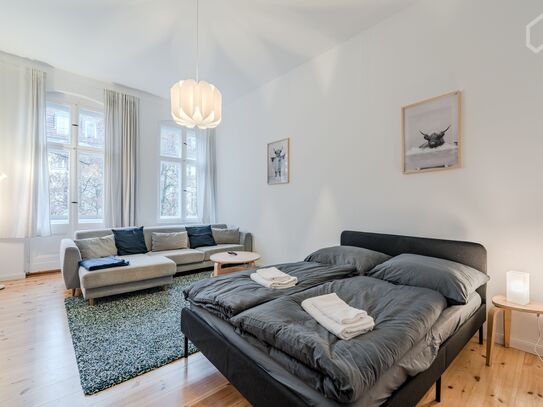 Modernes WG-Zimmer mit Balkon in Friedrichshain-Berlin