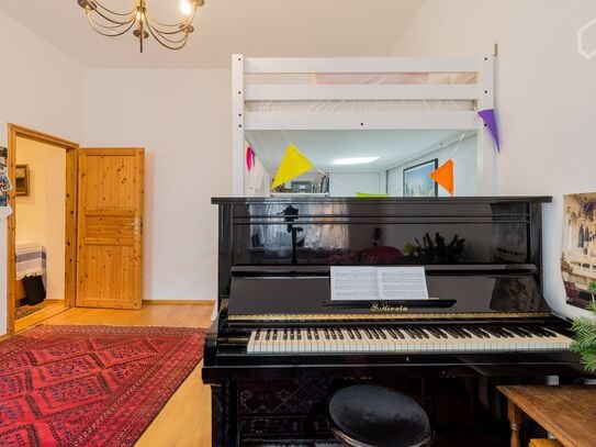 Cozy Studio in central Prenzlauer Berg (with Piano)