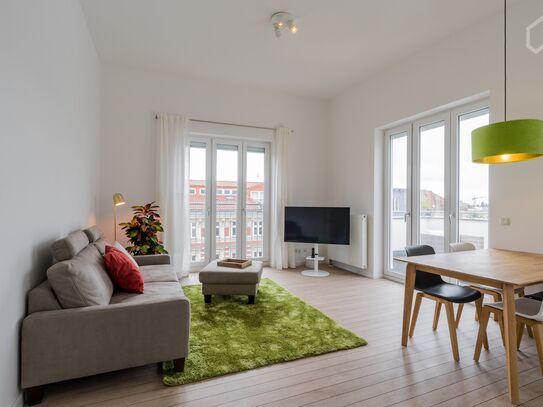 Quiet penthouse with large roof terrace in the heart of Berlin-Mitte - Ruhige Dachgeschosswohnung mit großer Terrasse a…