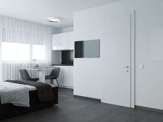 luxurious, ultra-modern and fully furnished apartment in Frankfurt