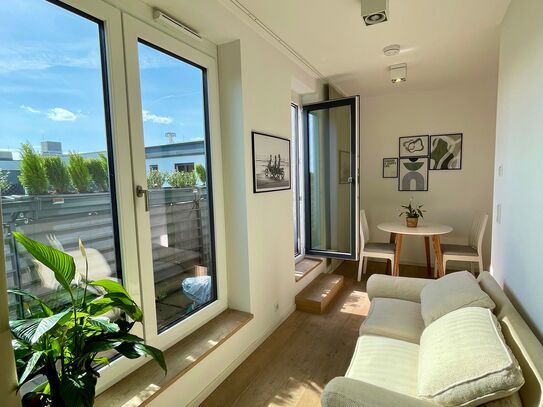 Herrliches Penthouse: Luxuriöse Oase mit Berliner Panorama mit großer Terrasse