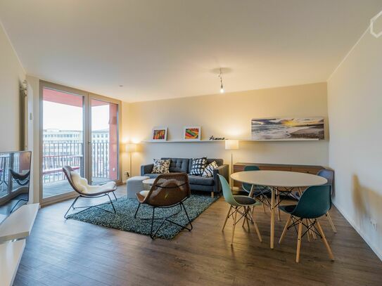 Moderne, helle und ruhige Wohnung "Nantucket" mit Balkon