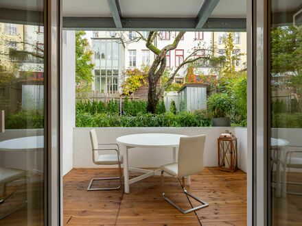 Wohnung in Stadtvilla, Terrasse, opt. mit Stellplatz