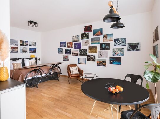 Exklusives Apartment mit herrlichen Blick auf die Skyline