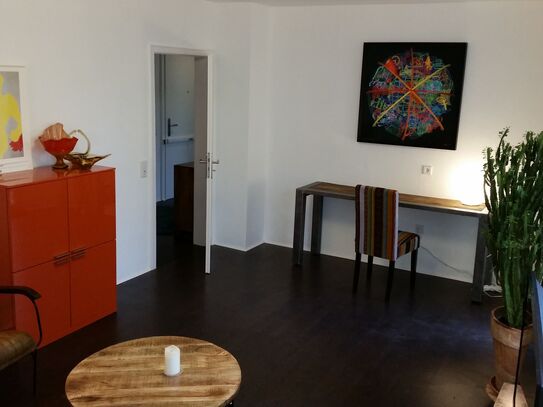 Comfortable apartment near the center and the Rhine to relax