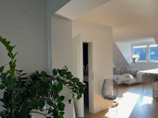 Luxuriöse, vollmöblierte Maisonette-Wohnung & Homeoffice | Nähe Düsseldorf - Essen-Werden