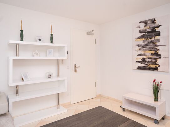 Häusliches & stilvolles Studio Apartment in lebendiger Straße